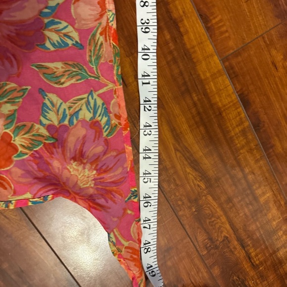 BEACH RIOT Melanie Sarong in summer coverup beach Miami Peony size one size - Picture 10 of 14